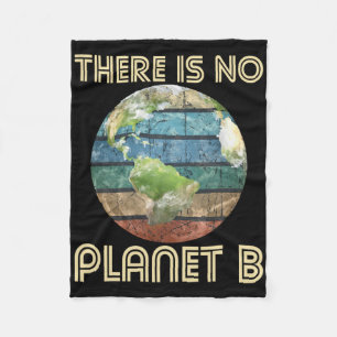 Es gibt keinen Planeten B - Umweltschutz Fleecedecke