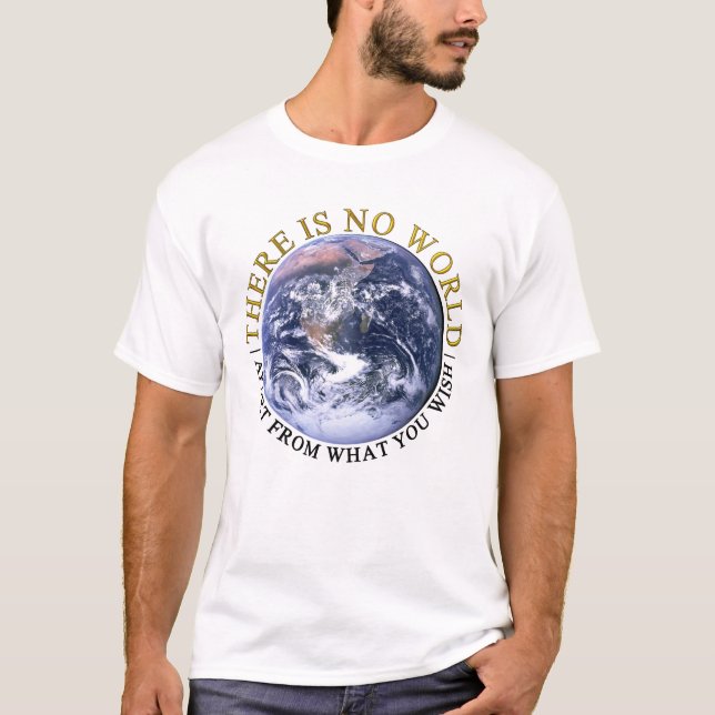 Es gibt keinen weltweiten T - Shirt (Vorderseite)