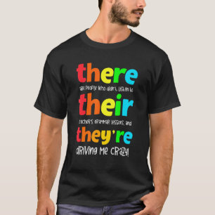Es gibt Leute, die ihre Lehren nicht gehört haben T-Shirt