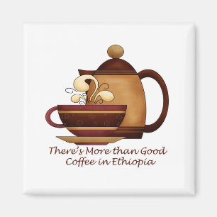Es gibt mehr als guter Kaffee in Äthiopien Magnet