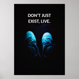 Es gibt nicht nur motivierend Zitate Poster