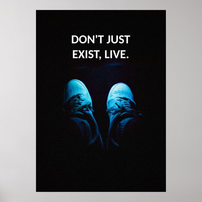 Es gibt nicht nur motivierend Zitate Poster (Vorne)