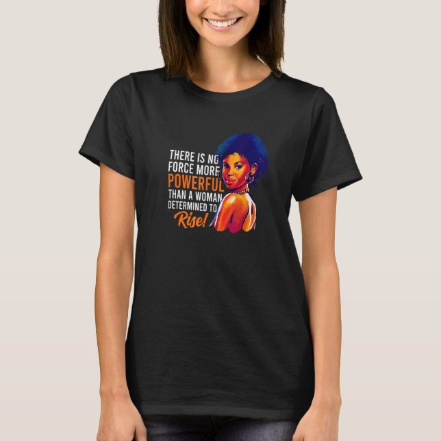 Es gibt nichts mächtigeres Frauenrecht als T-Shirt (Vorderseite)