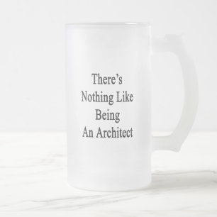 Es gibt nichts wie Sein ein Architekt Mattglas Bierglas