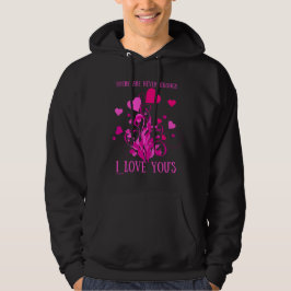 ES GIBT NIE GENUG, DASS ICH LIEBE, DASS DU DICH AL HOODIE