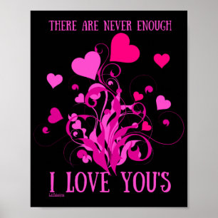 ES GIBT NIE GENUG, DASS ICH LIEBE, DASS DU DICH AL POSTER