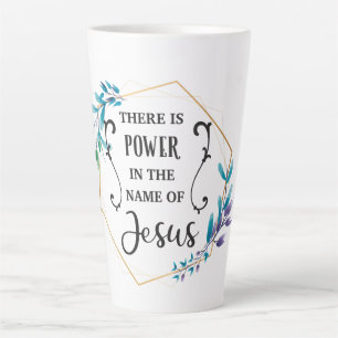 Es gibt Power im Namen Jesu  Milchtasse