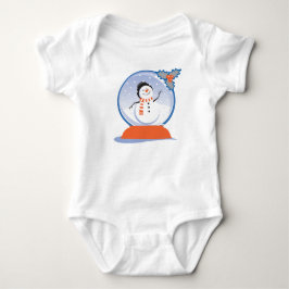 Es gibt "Snowbody" wie "Me Snowglobe Design" Baby Strampler