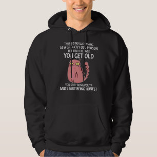 Es gibt so etwas wie eine groteske alte Personenka Hoodie