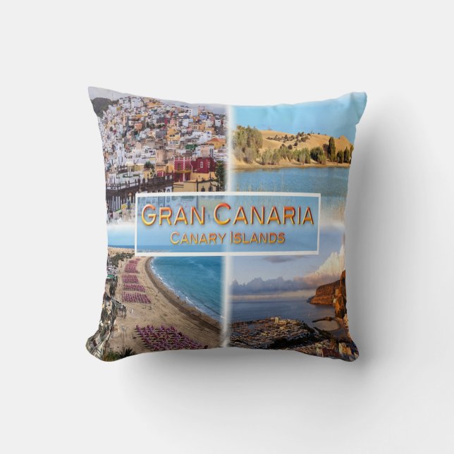 ES Gran Canaria - Las Palmas - Dunes de Maspalomas Kissen (Vorderseite)