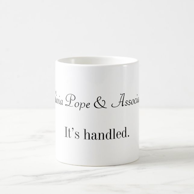 Es hat behandelt kaffeetasse (Mittel)