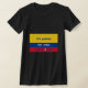 Es hat Kolumbien nicht Kolumbien buchstabiert T-Shirt (Laydown)
