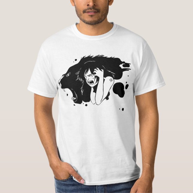 Es heraus gelassen T - Shirt (Vorderseite)