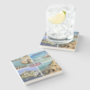 ES Ibiza ^ Cala Tarida - Ses Salinas - Altstadt Steinuntersetzer