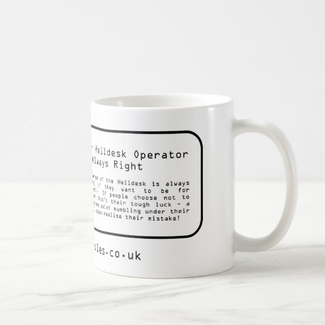 ES Informationsstellen-Regeln Kaffeetasse (Rechts)