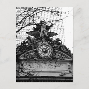Es ist 10:10 Uhr in New York Postkarte