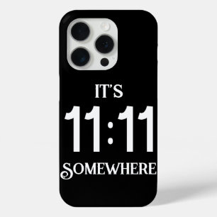 Es ist 11:11 Irgendwo Zahlenmanifestingnummer Case-Mate iPhone Hülle