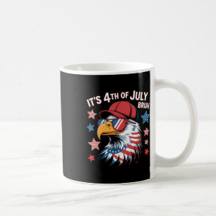 Es ist 4. Juli Bruh Weißkopfseeadler Kinder Jungen Kaffeetasse