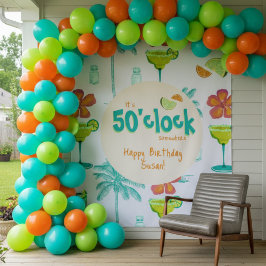 Es ist 50 Uhr Irgendwo Party Thema Wandteppich
