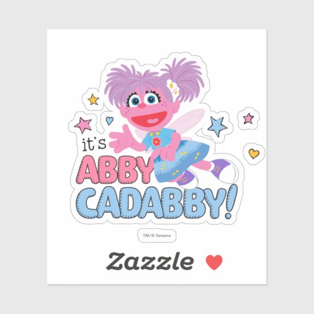Es ist Abby Cadabby! Aufkleber (Blatt)