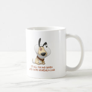 Es ist aller Spaß und Spiele, bis Sie einen Kegel Kaffeetasse
