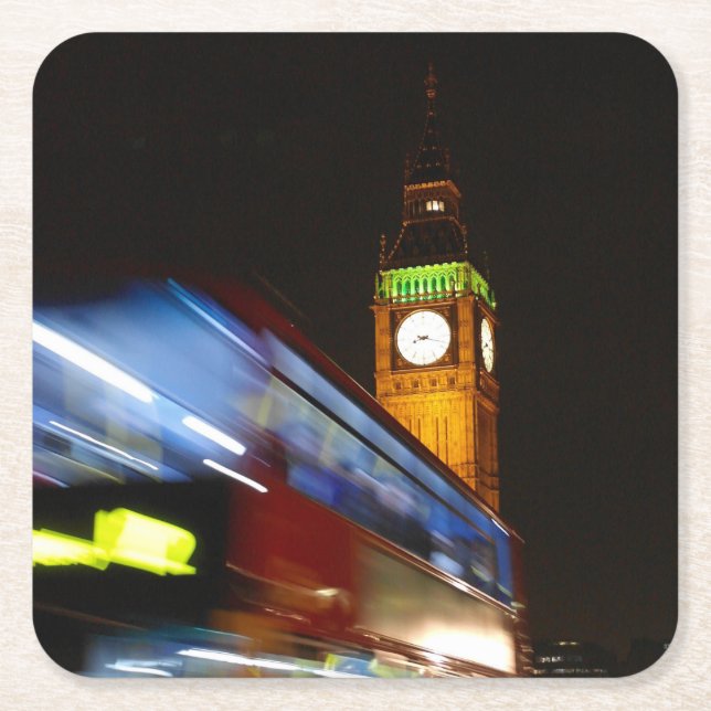 Es ist alles ein Unsinn, wenn Sie im Londoner Unte Rechteckiger Pappuntersetzer (Vorderseite)