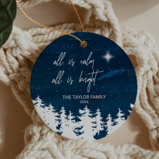 Es ist alles ruhig, alles ist hell. ornament
