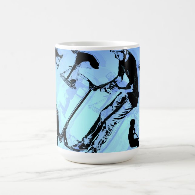 Es ist alles über den Scooter - Scooter-Rider Kaffeetasse (Mittel)