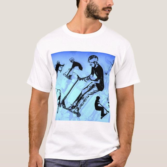 Es ist alles über den Scooter! - Scooter Tricks T-Shirt (Vorderseite)