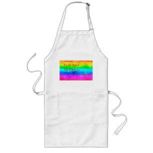 Es ist alles über die Regenbogenliebe 03 Lange Schürze