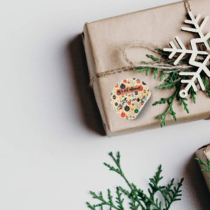 Es ist alles über Jesus – Weihnachtssticker #10 Runder Aufkleber