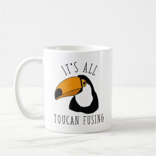 Es ist alles, was der Toucan verblasst Kaffeetasse