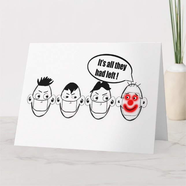 Es ist alles, was sie hatten karte (Vorderseite)