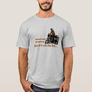es ist auf meiner Liste… T-Shirt
