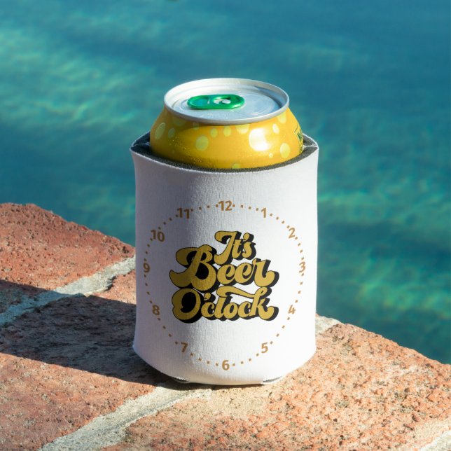 Es ist Beer O'Clock auf einem Dosenkühler (In Situ Pool)