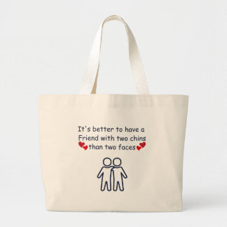 Es ist besser, einen Freund zu haben....Tote Bag Jumbo Stoffbeutel