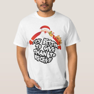 Es ist besser zu geben als zu empfangen   Urlaub T-Shirt