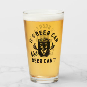 Es ist Bier kann nicht sein kann nicht lustiges Pa Glas