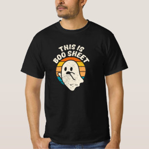 Es ist Boo Sheet Halloween Retro Vintage Geist T-S T-Shirt