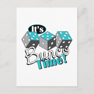 Es ist Bunco-Zeit! Begleitkarte