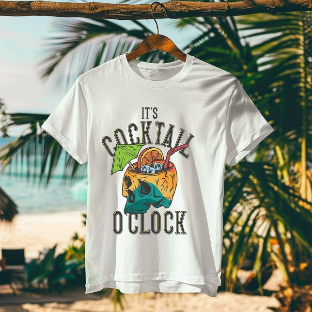 Es ist Cocktail O'clock T - Shirt (Von Creator hochgeladen)