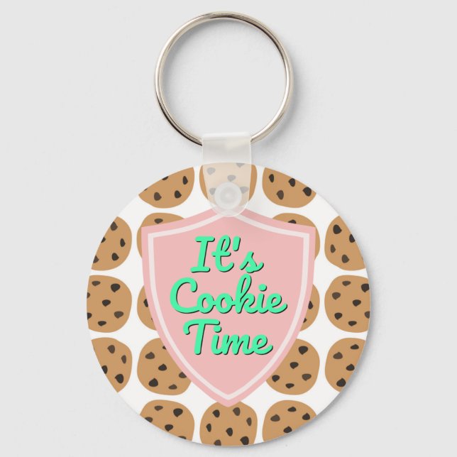 Es ist Cookie-Zeit Truppen Beverly Hills Schlüsselanhänger (Vorderseite)