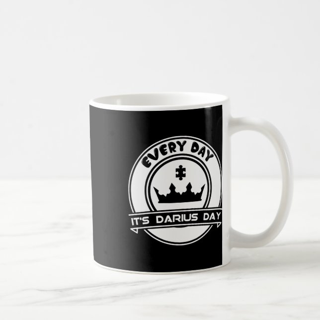 Es ist Darius Day Funny Meme - Feierliche Liebe Kaffeetasse (Rechts)