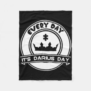 Es ist Darius Day Funny Meme – Liebe feiern Fleecedecke