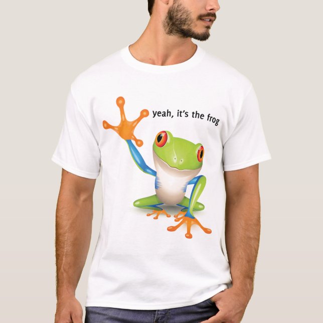 Es ist das Frosch Codesion T-Shirt (Vorderseite)