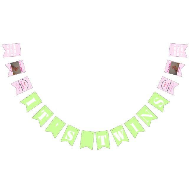 Es ist das Twins Girl's Banner (Alle)