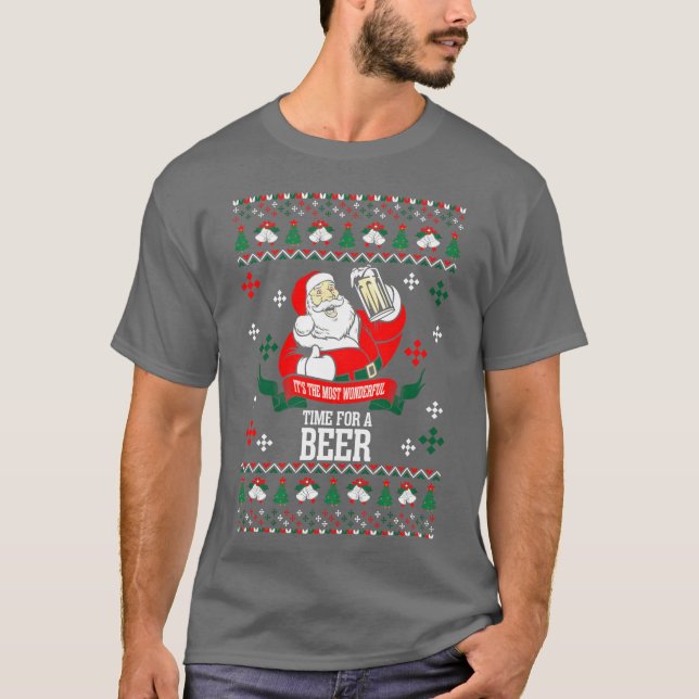 Es ist das wunderbarste für ein Bier, das sich in  T-Shirt (Vorderseite)