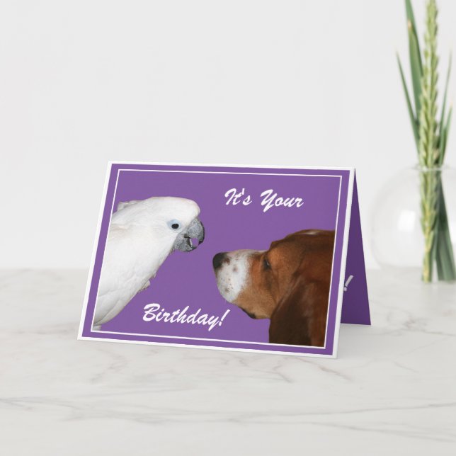 Es ist dein Geburtstag Karte (Vorderseite)