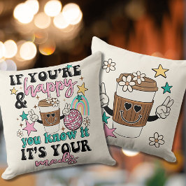 Es ist dein Meds Square Throw Kissen