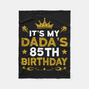 Es ist der 85. Geburtstag meines Vaters Herzlichen Fleecedecke